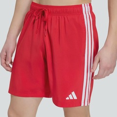 Bermuda adidas 3 Stripes Swim Masculina - Foto 5