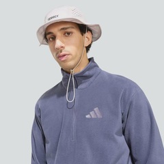 Jaqueta adidas Terrex Multi Essentials Half Zip Fleece Masculina - Foto 5