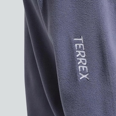 Jaqueta adidas Terrex Multi Essentials Half Zip Fleece Masculina - Foto 6