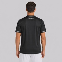 Camisa do Corinthians Arte Preta Patch Libertadores Masculina - Foto 4