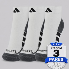 Kit Meia adidas Cano Médio PRF C CC QRT 3 Pares - Foto 2