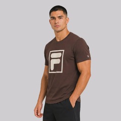 Camiseta Fila Comfort F-Box Union Classics Logo Masculina - Foto 2