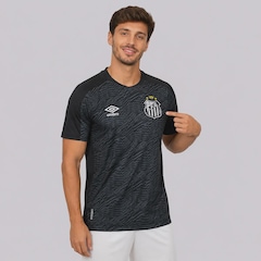 Camisa Umbro Santos Goleiro 2026 Masculina - Foto 2