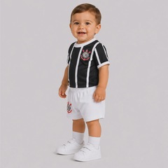Kit Uniforme de Futebol do Corinthians Baby Infantil - Foto 2