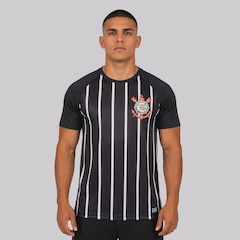 Camisa do Corinthians Fitness Raglan Masculina - Foto 1