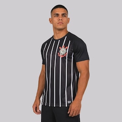 Camisa do Corinthians Fitness Raglan Masculina - Foto 2