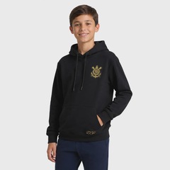 Blusão de Moletom do Corinthians Logo Infantil - Foto 3