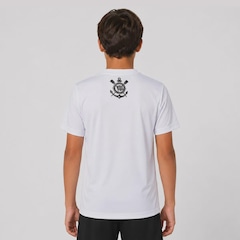 Camisa do Corinthians Escudo Black Infantil - Foto 4