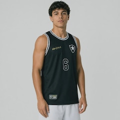 Camiseta Regata do Botafogo Retrô Nilton Santos Masculina - Foto 2