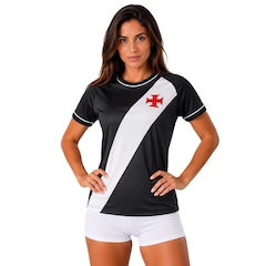 Camiseta Vasco Sou Braziline Feminina - Foto 1