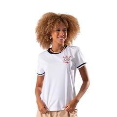 Camiseta Corinthians Lumina Braziline Feminina - Foto 1