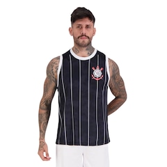 Camiseta Regata Corinthians Nós Braziline Masculina - Foto 1