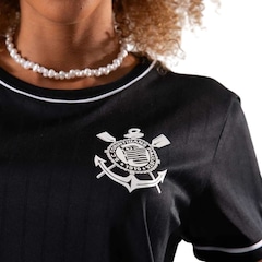 Camiseta do Corinthians Arte Braziline Feminina - Foto 4