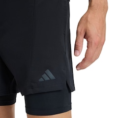 Bermuda adidas D4T Workout 2 Em 1 Masculino - Foto 3