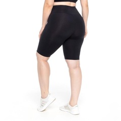 Bermuda Francesinha Trinys Suplex Power Plus Size Feminina - Foto 4