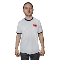 Camisa Vasco Costume Braziline Masculina - Foto 1
