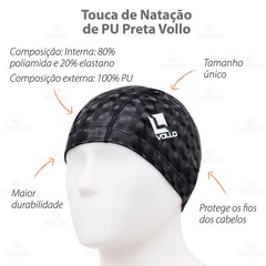 Touca de Natação Adulto - Vollo - Foto 3