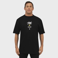 Camiseta Max Fit Hurley x Shibuya Signature Block Party - Masculina - Foto 1