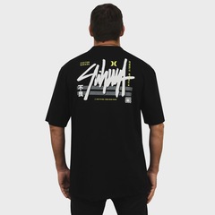 Camiseta Max Fit Hurley x Shibuya Signature Block Party - Masculina - Foto 2