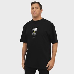 Camiseta Max Fit Hurley x Shibuya Signature Block Party - Masculina - Foto 4