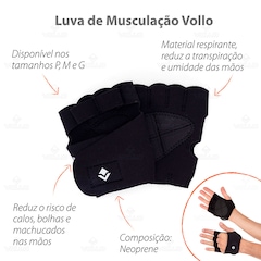 Luva de Treino Musculação - Vollo - Foto 7