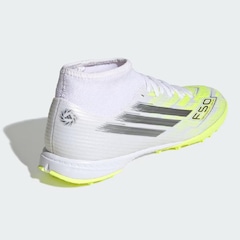 Chuteira Society Cano Alto Adulto adidas F50 Sparkfusion Club - Foto 6