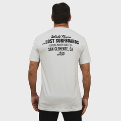 Camiseta Lost Timeless White - Masculina - Foto 2