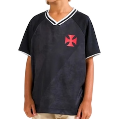 Camisa Braziline Vasco - Infantil - Foto 1