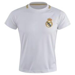 Camisa Braziline Real Madrid Merengue - Infantil - Foto 3