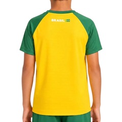 Camisa Unissex Fluminense Reluz Braziline - Infantil - Foto 2