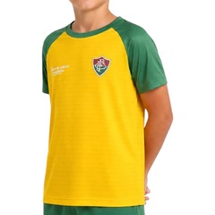 Camisa Unissex Fluminense Reluz Braziline - Infantil - Foto 3