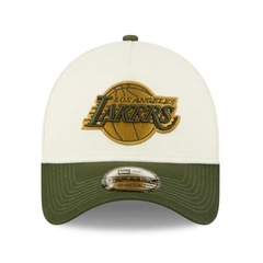 Boné New Era 9FORTY Los Angeles Lakers Off - Masculina - Foto 3