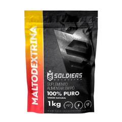 Maltodextrina 1kg - 100% Puro Importado - Soldiers Nutrition - Foto 1