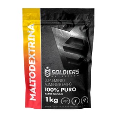 Maltodextrina 1kg - 100% Puro Importado - Soldiers Nutrition - Foto 5