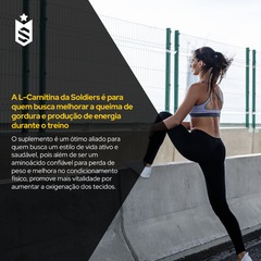L-Carnitina 100g 100% Puro Importado Soldiers Nutritions - Foto 5