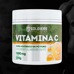 Vitamina C em Pó - Ácido Ascórbico 250g - 100% Puro Importado - Soldiers Nutrition - Foto 6