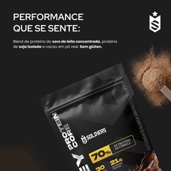 Whey Core Protein Suplemento Alimentar de Proteínas em Pó  - Soldiers Nutrition - Foto 5