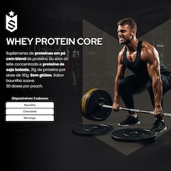 Whey Core Protein Suplemento Alimentar de Proteínas em Pó  - Soldiers Nutrition - Foto 2