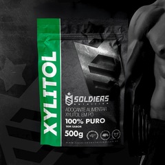 Xylitol 500g 100% Puro Soldiers Nutrition Ingrediente Natural Adoçante Alimentação Saudável - Foto 2
