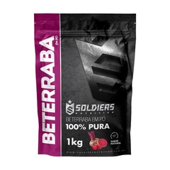 Beterraba Em Pó - 100% Pura - Soldiers Nutrition Tamanho: 1kg - Foto 1