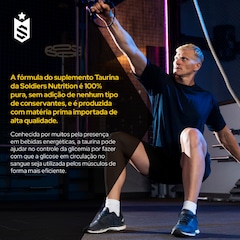 L-Taurina 500g 100% Pura Importada Soldiers Nutrition - Foto 6