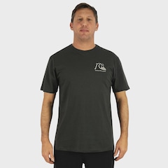 Camiseta Masculina Quiksilver The Original Dark Gray - Foto 1