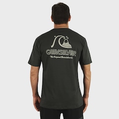 Camiseta Masculina Quiksilver The Original Dark Gray - Foto 2
