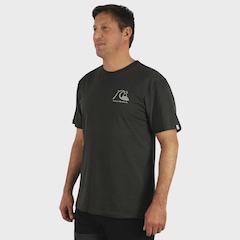 Camiseta Masculina Quiksilver The Original Dark Gray - Foto 4