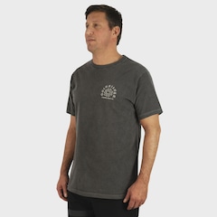 Camiseta Masculina Quiksilver Sunset Island Dark Gray - Foto 4
