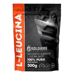 L-Leucina 500g - 100% Pura Importada Soldiers Nutrition - Foto 4
