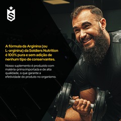 Arginina 500g 100% Pura Importada - Soldiers Nutrition - Foto 5
