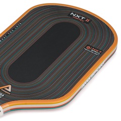 Raquete Unissex De Pickleball Ama Sport NXT II Vortex Laranja - Foto 3