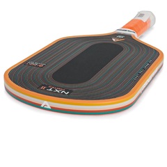 Raquete Unissex De Pickleball Ama Sport NXT II Vortex Laranja - Foto 6