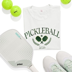 Camiseta Feminino Pró Spin Pickleball 2026 Branca - Foto 6